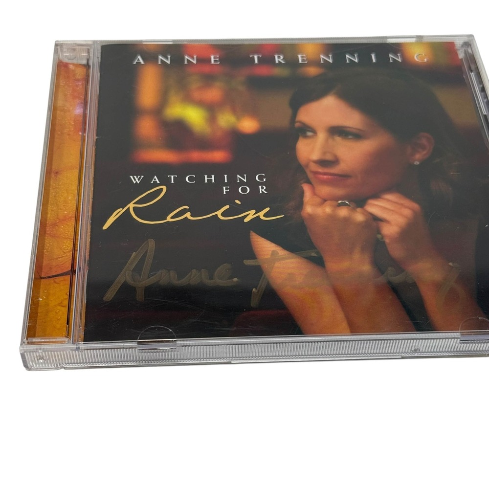 Anne Trenning Watching for Rain Signed CD 2009 Shadetree Productions Piano Music